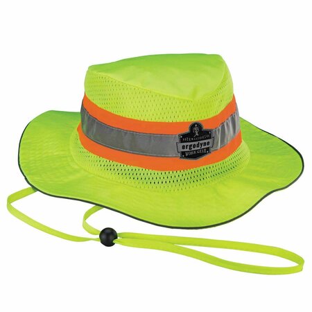 ERGODYNE Chill-Its 8935CT Hi-Vis PVA Ranger Sun Hat, Polyester/PVA, 2X-Large/3X-Large, Lime 12600